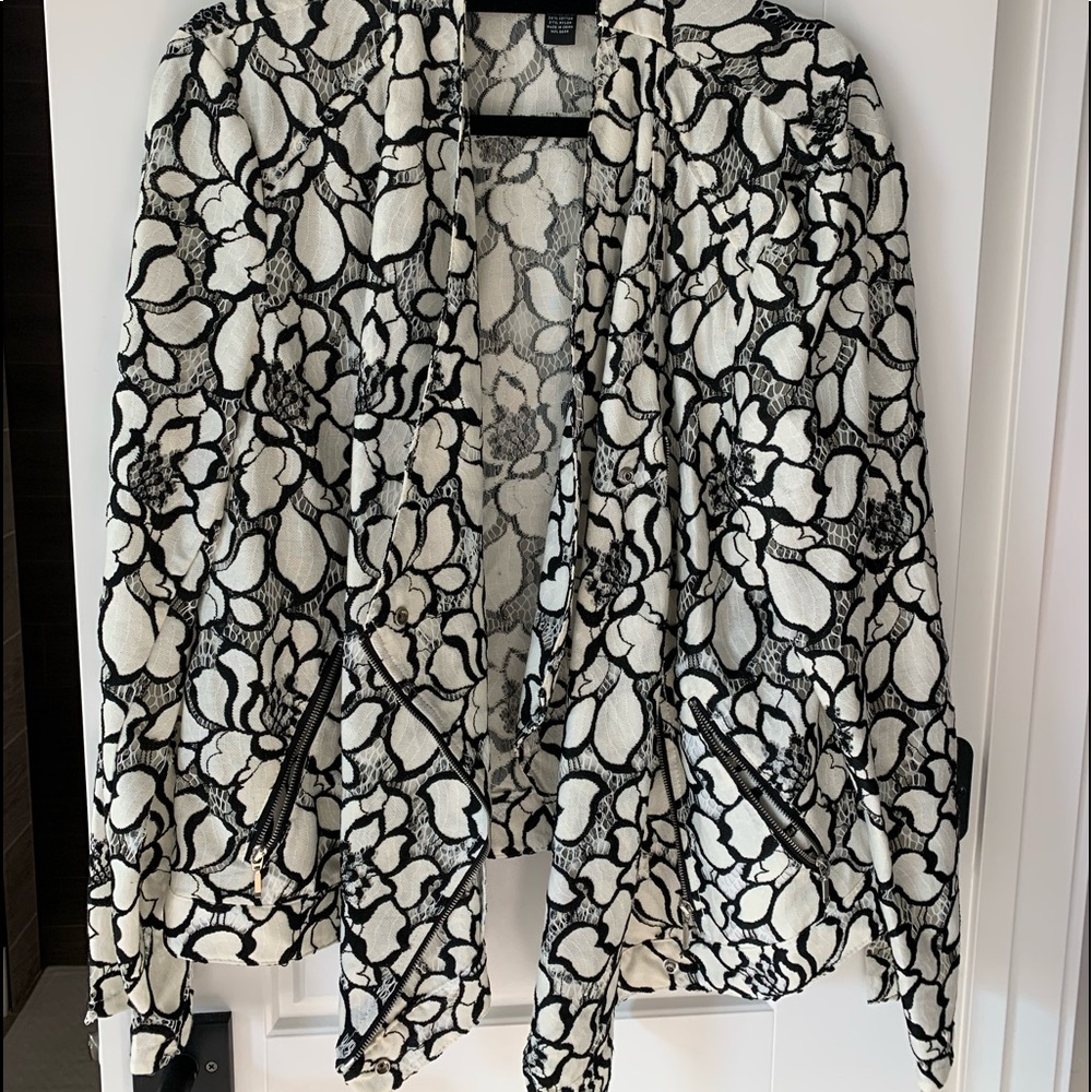 Business Suit Dress Jacket Lace Detail XXL 2X Plus